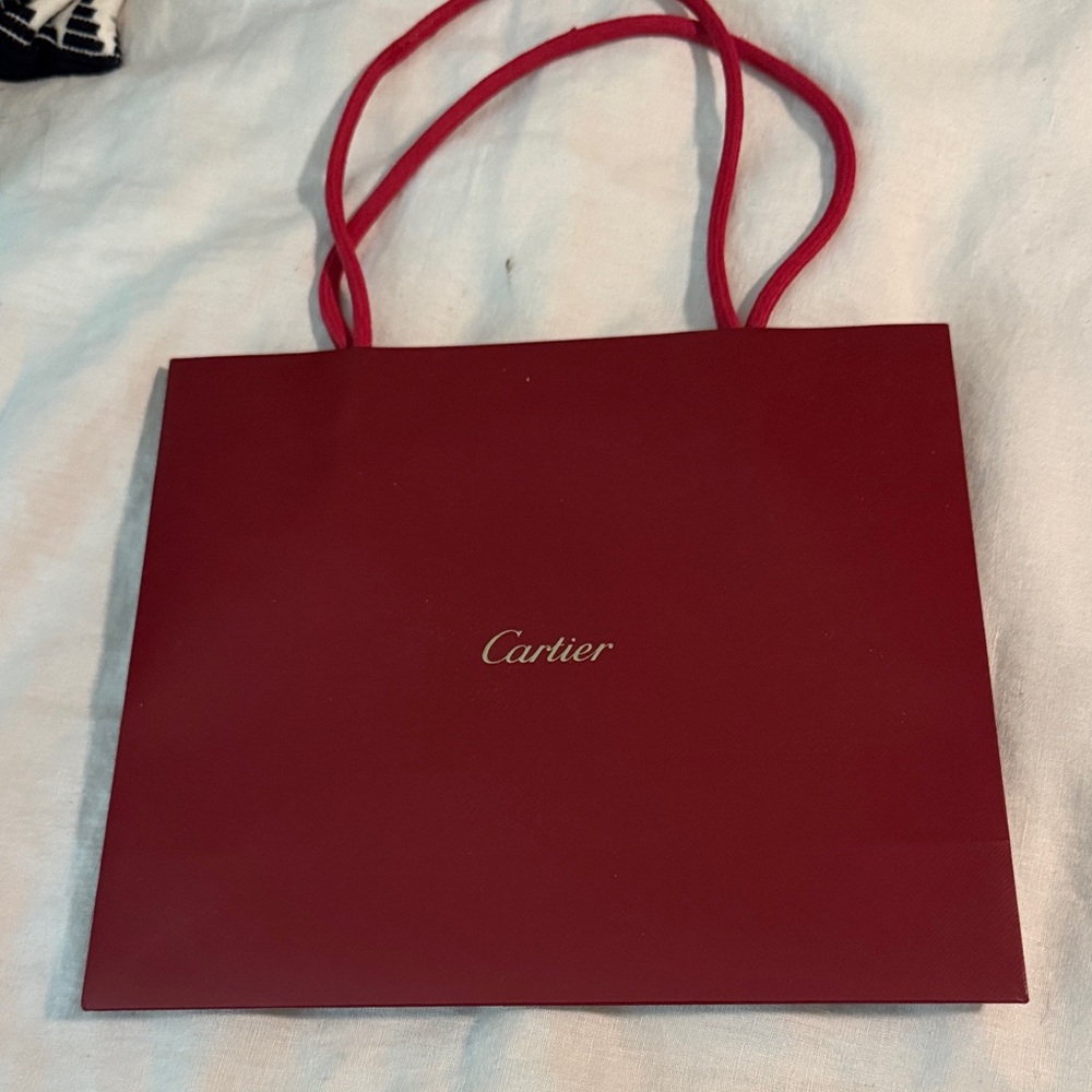 Cartier Deep Red Women's Tote